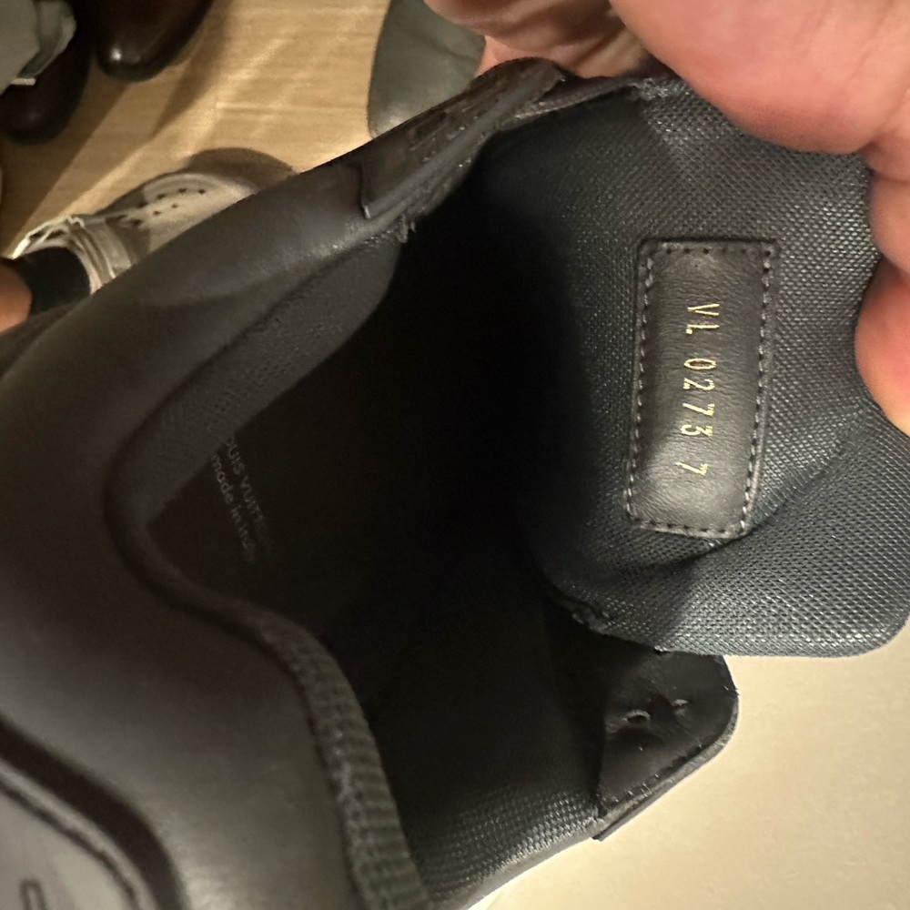 Louis Vuitton Gray Sneakers with Chunky Design - Picture 3 of 3